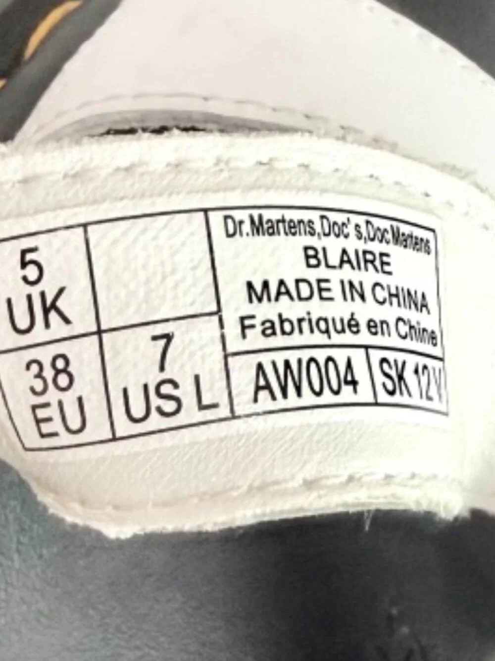 Dr. Martens Blaire Leather Strap Sandals Womens Size 7 White Docs